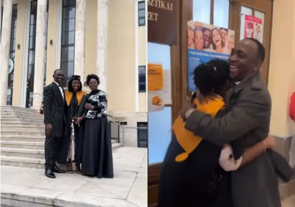 Founder Of Dunamis International Gospel Centre, Pastor Paul Enenche, Wife Celebrate as Daughter Becomes a Doctor
