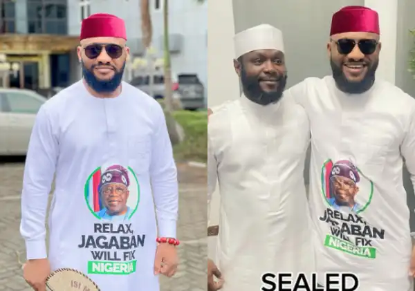 “Next Lagos Governor With The Next Anambra Governor”- Yul Edochie Boasts Over Picture With Seyi Tinubu