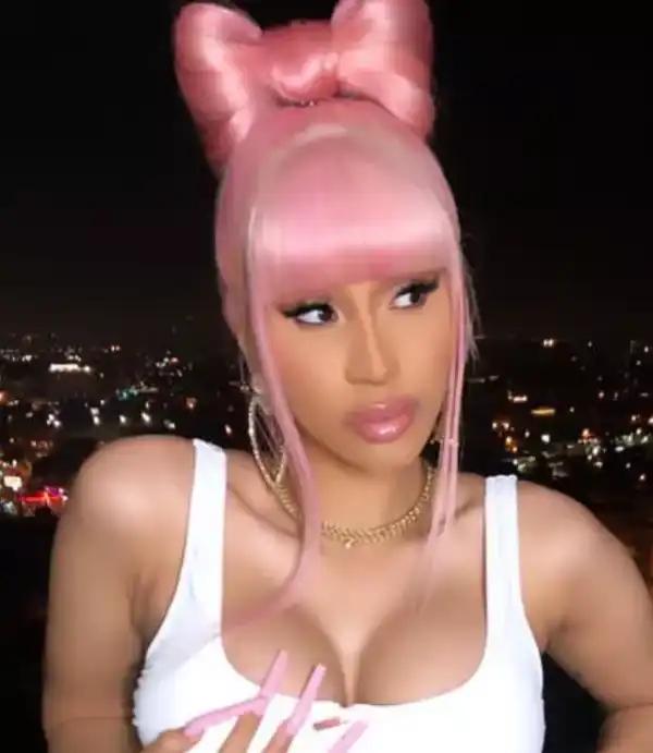 ‘First time I’m seeing Cardi B on short nails’ Nigerians react as Cardi B show off her short nails