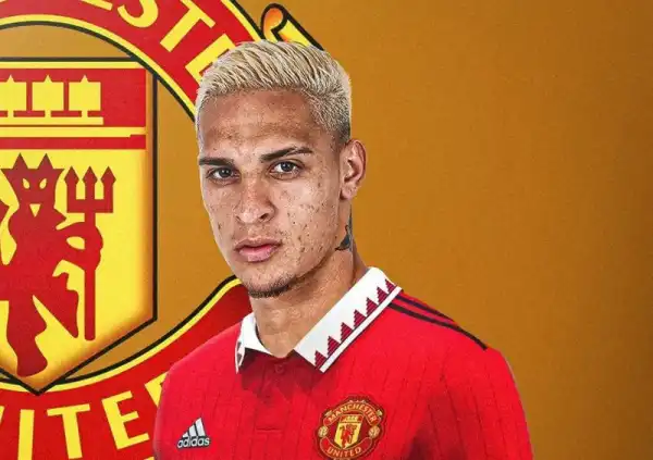 Manchester United Confirm £85.5m Signing of Antony From Ajax