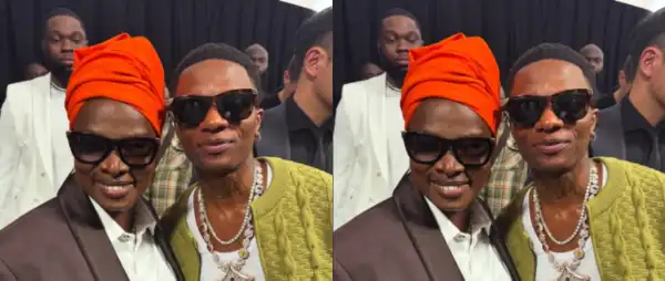 “Rush Do Collabo”- Fans React As Angelique Kidjo And Wizkid Finally Meet At Paris Fashion Event