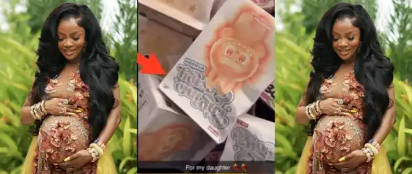 Toke Makinwa Splurges Over N3m On Labubus For Her Unborn Daughter