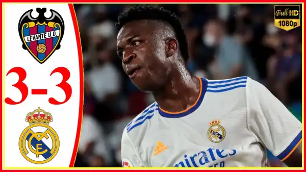Levante vs Real Madrid 3 − 3  (LaLiga 2021 Goals & Highlights)