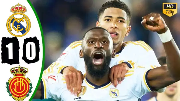 Real Madrid vs Mallorca 1 - 0 (Laliga Goals & Highlights)