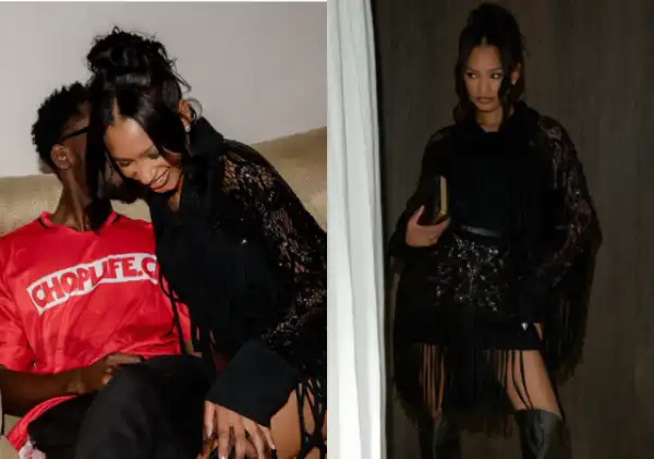 Temi Otedola Shows Off As She Tensions Singles With Romantic Picture With Lover