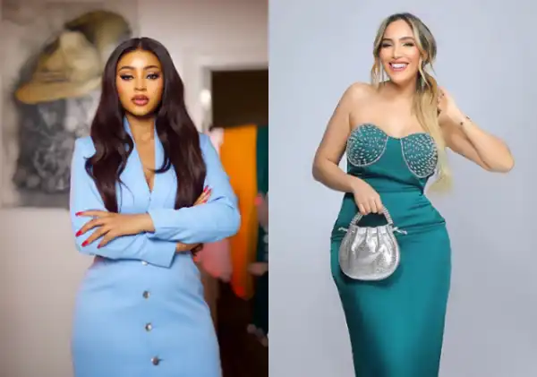 Regina Daniels Responds As Moroccan Co-Wife Laila Shows Off Her Outfit In Fresh Pictures