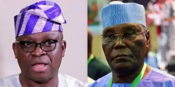 I’ll work against Atiku’s presidential ambition in 2027 – Fayose