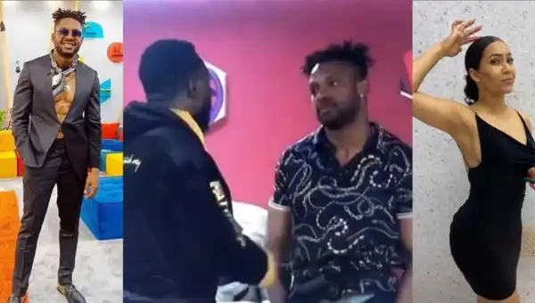 BBNaija: “Maria Wants You But At The Same Time Doesn’t Want You” – Cross Tells Pere (Video)