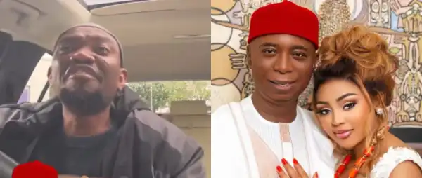 “Go Beg Regina Daniels” – Content Creator Mocks Ned Nwoko After APC Primaries Loss