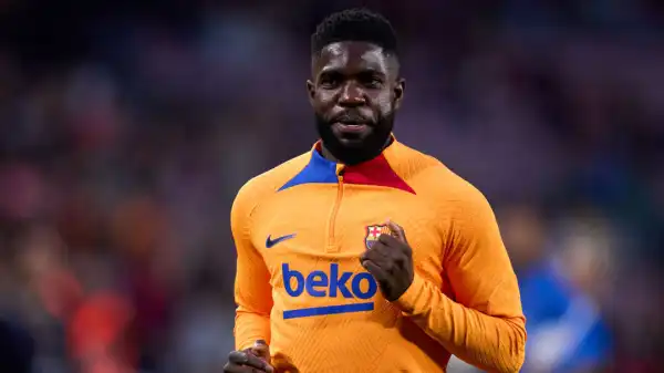 Samuel Umtiti: Barcelona confirm loan move to Lecce