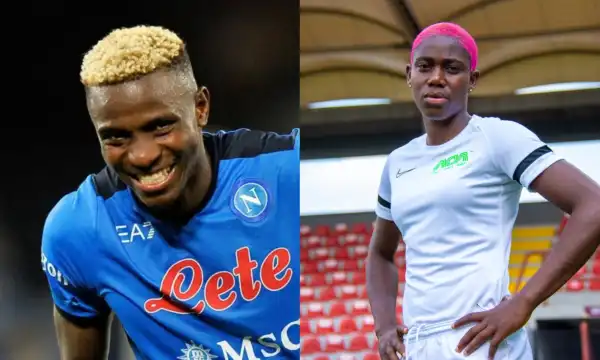 Osimhen, Oshoala nominated for Globe Soccer awards