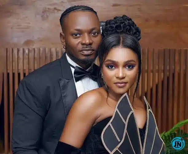 “If we comot from this house eh, you go too shout” – Kellyrae teases wife Kassia