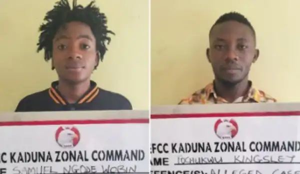 Two Young Yahoo Boys Jailed For Fraud (Photo)