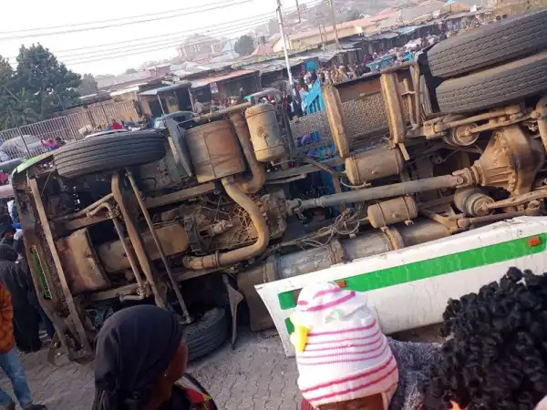 Three Perish As Truck Falls Off Plateau Bridge
