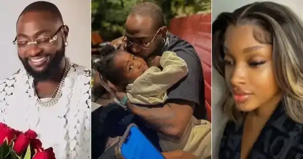 Emotional Moment Davido Reunited With His Son, Dawson (Photo)