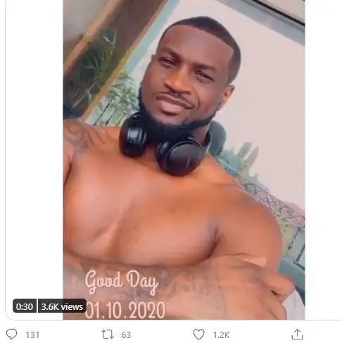 Recent Beef Between Peter Okoye and a troll