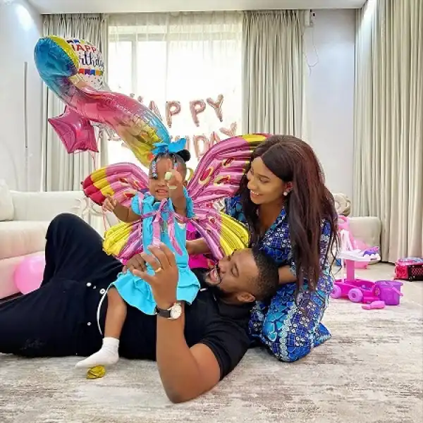Williams Uchemba Pens Sweet Note to His Daughter On Her 2nd Birthday (Photo)