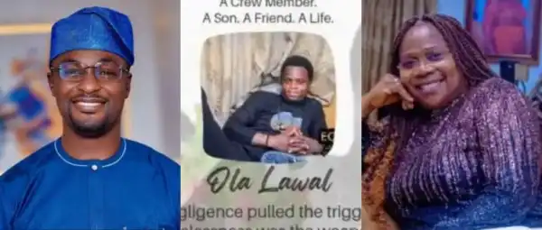 Adeniyi Johnson Calls Out Filmmaker Over Ola Lawal’s Death