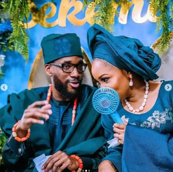 See Gorgeous Traditional Wedding Photos Of Vice President Osinbajo