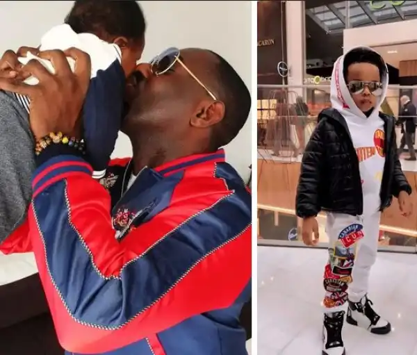 Lion No Dey Born Goat - Jim Iyke Writes As he Celebrates Son On Birthday