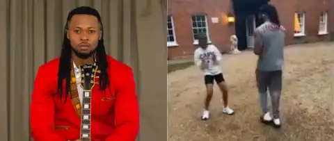 Women Call Out Absentee Fathers After Flavour’s Sweet Dance Moment With Daughter Goes Viral