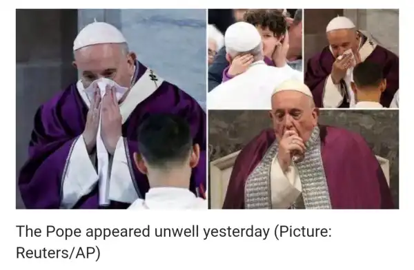 Could Pope Francis have contacted Coronavirus after meeting patients?