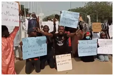 Insecurity: Northern Youths Protest Over Widespread Killings