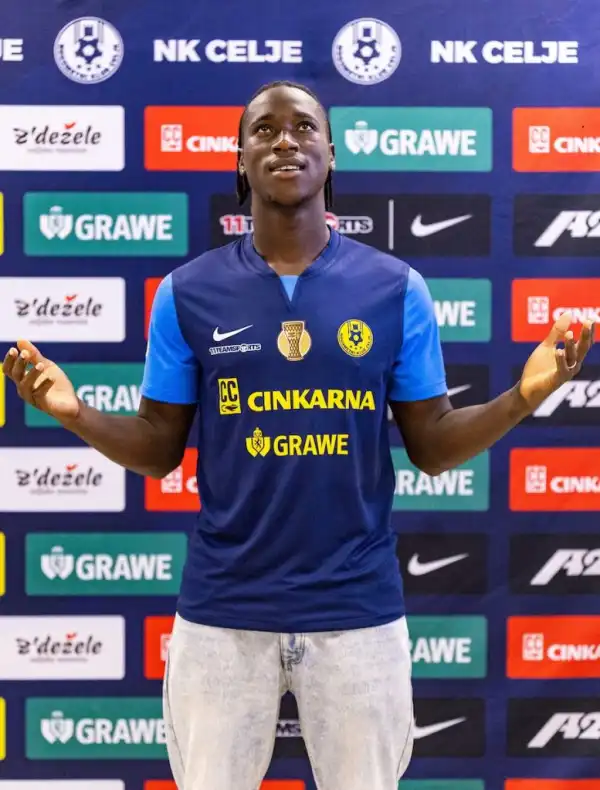 Transfer: Slovenian club NK Celje sign Super Eagles midfielder