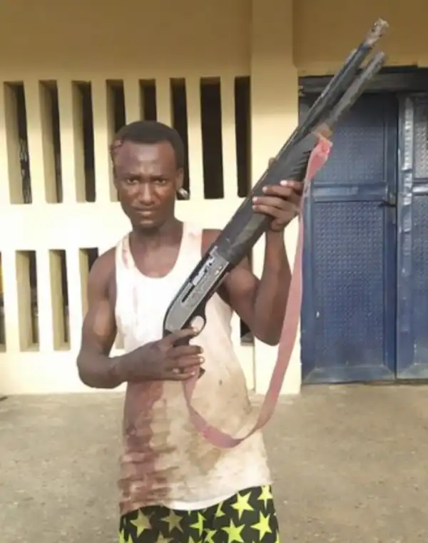 PRODIGAL SON!! Police Arrest Notorious Armed Robber Disowned By His Father
