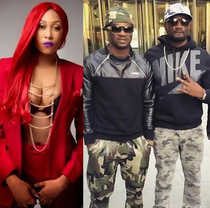 Cynthia Morgan slams Paul Okoye after calling out his brother Jude Okoye
