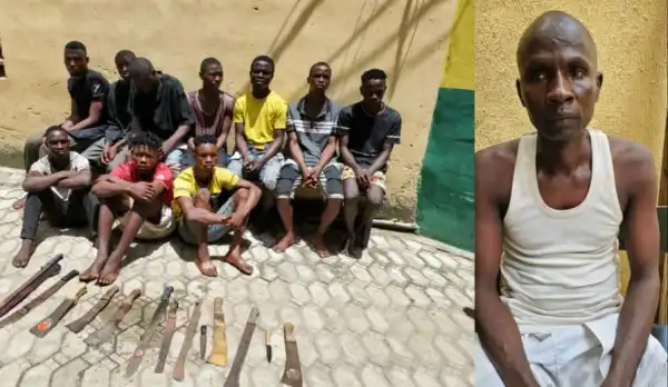11 suspected cultists and traffic robbers nabbed in Lagos