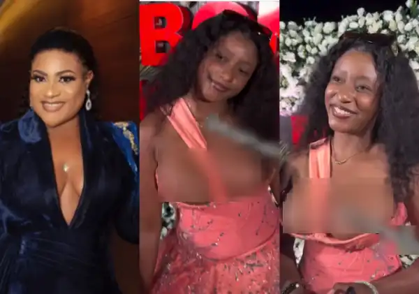 Nkechi Blessing And Others React Over Ndigwe Jessica’s Outfit To BON Awards