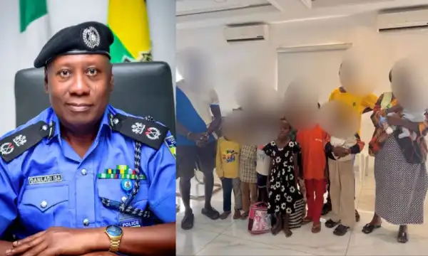 Man, wife arrested for trafficking 12 children in Abia