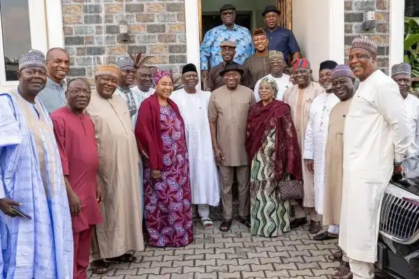 2027: PDP leaders meet Jonathan in Abuja