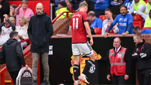 Erik ten Hag claims Man Utd fans booing Rasmus Hojlund substitution was 