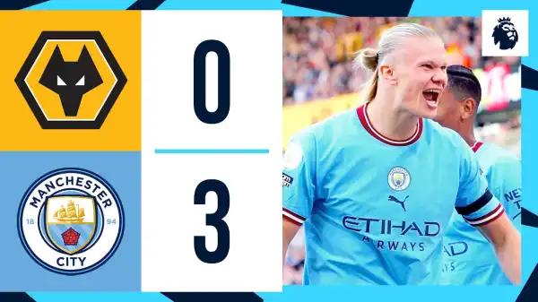 Wolves vs Manchester City 0 - 3 (Premier League 2022 Goals & Highlights)