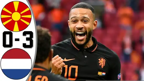 North Macedonia vs Netherlands 0 - 3  (EURO 2020 Goals & Highlights)