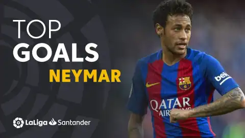 TOP 10 Goals by Neymar in  LaLiga