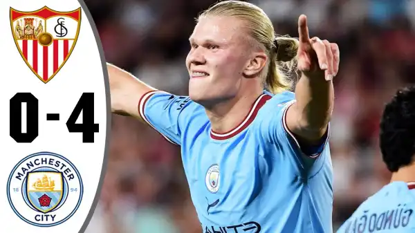Sevilla vs Manchester City 0 - 4 (Champions League 2022 Goals & Highlights)