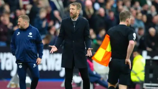 Graham Potter bemoans Chelsea