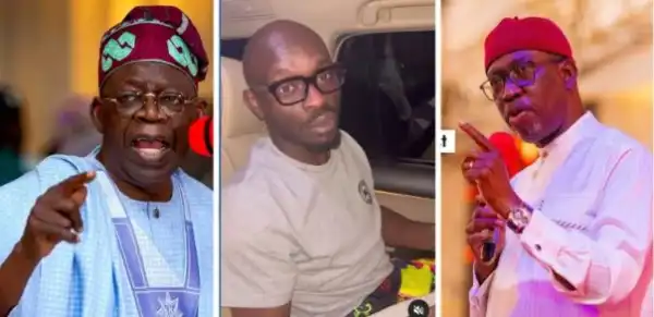 Corporate Beggar - Netizens Attack Mr Jollof For Begging Okowa For Support, Deleting Posts Endorsing Tinubu