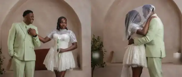 Tobi Makinde Gushes Over Wife After Court Wedding
