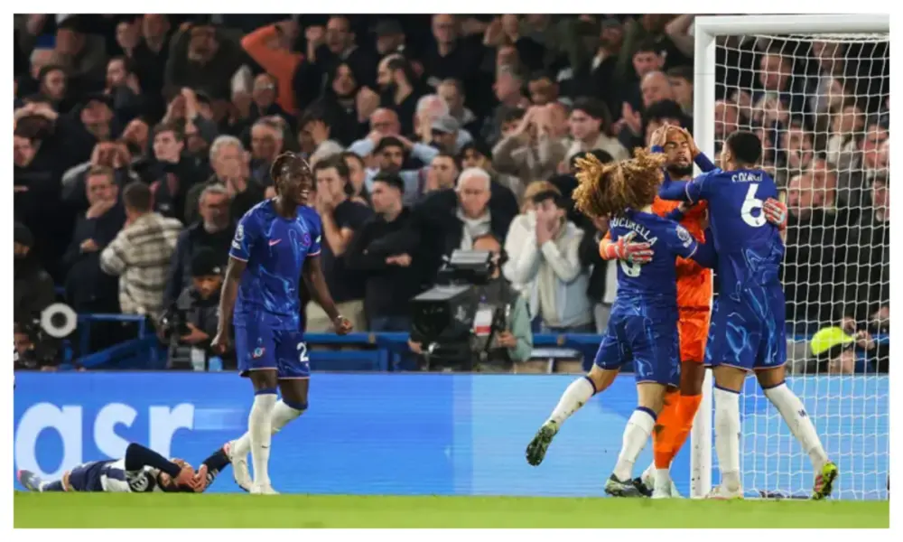 EPL table: Chelsea climbs back into fourth place with narrow win over Tottenham