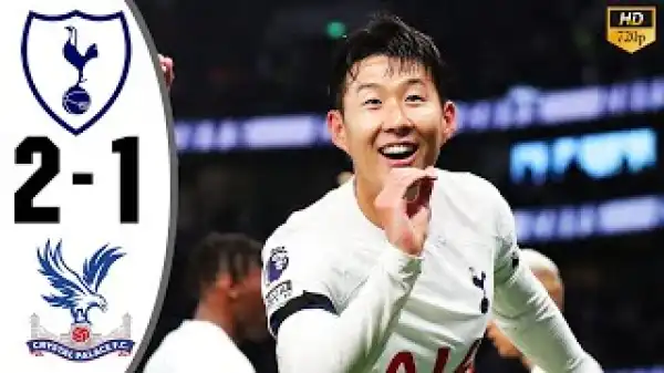 Crystal Palace vs Tottenham 1 - 2 (Premier League Goals & Highlights)