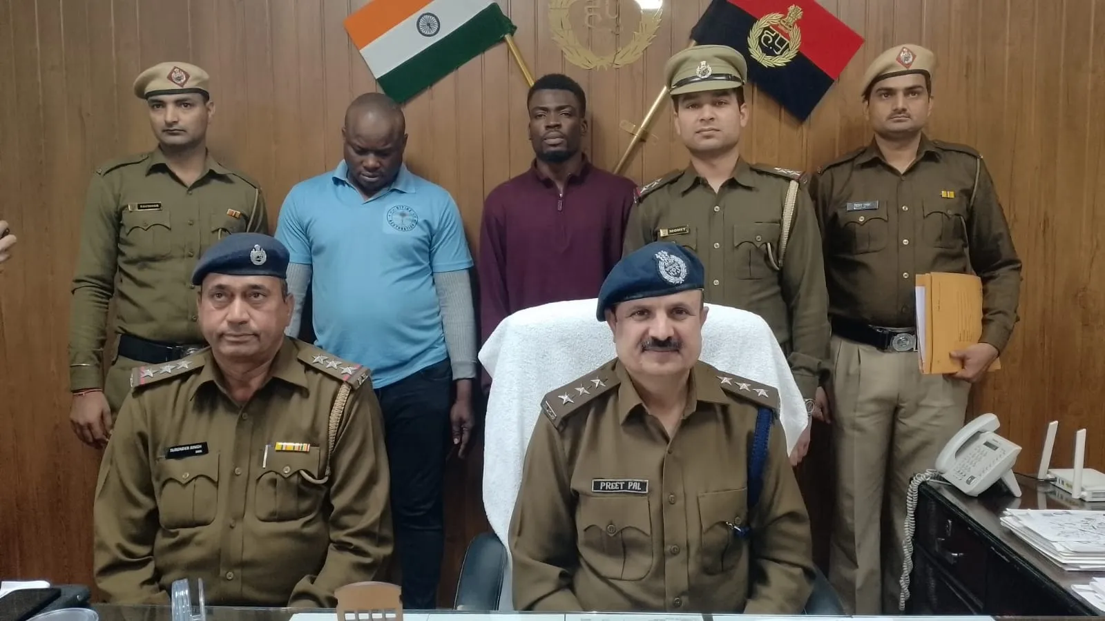 Two Nigerian nationals arrested in India for allegedly duping several women after befriending them on matrimonial and dating apps