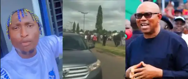 “What Has APC Turned This Country Into?”- Seaking Blasts Benue Gov Alia Over Alleged Attack On Peter Obi’s Convoy