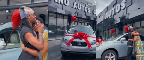 Rapper Jeriq Gifts Mother an SUV
