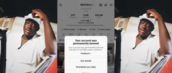 “What Was His Offense?” – Carter Efe’s TikTok Account With 5.6 Million Followers Permanently Banned