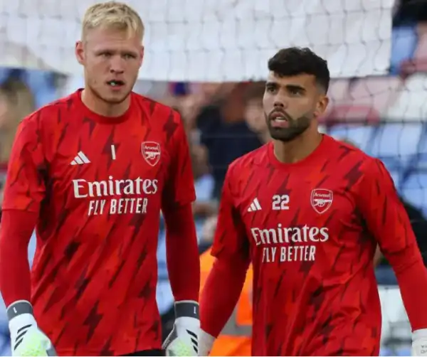 I’m suffering and hurting – Ramsdale speaks on losing Arsenal shirt to Raya