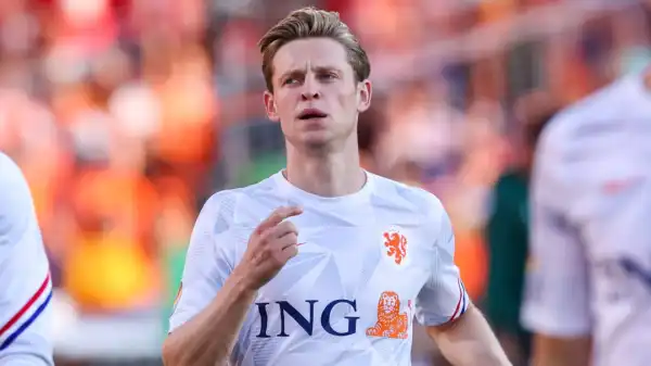 Man Utd close to finalising Frenkie de Jong deal with Barcelona